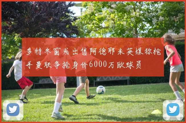 多特冬窗或出售阿德耶米英媒称枪手曼联争抢身价6000万欧球员